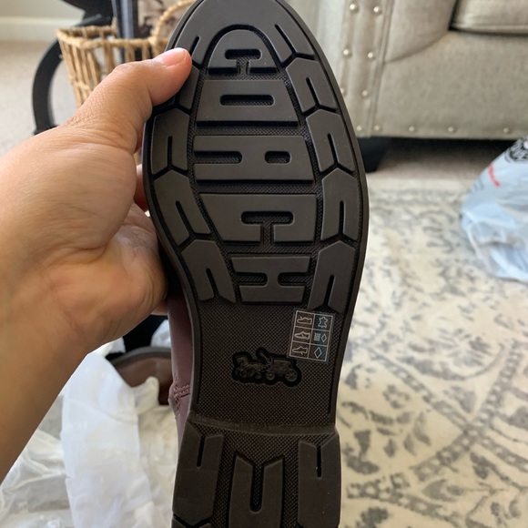 NWB COACH Ruby Horse and Carriage Boot with Extended Calf- Walnut Ruby Boot - Picture 2 of 6